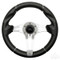 Club Car Precedent 13" CHALLENGER Brushed Aluminum Golf Cart Steering Wheel (Fits all Years)