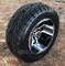 12" STORM TROOPER Machined Aluminum Wheels and 22x9.5-12" ELITE Street DOT Tires Combo