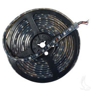 Flexible LED Light Rolls, 16' w/ Wire Leads, 12 VDC, White