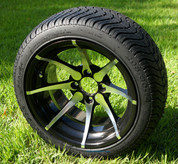 KRAKEN 14" Wheels and Low Profile Tires Combo