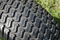8" Black Steel Golf Cart Wheels and 18x8.50-8" Turf/ Street Tires Combo