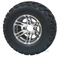 10" BULLDOG Gunmetal Wheels and 20x10-10 DOT Tires