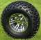 10" BULLDOG Gunmetal Wheels and 22x11-10 Tires