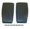 Club Car DS Scuff Guard in Black (Set of 2 Guards with Rivets, Fits 1981+)