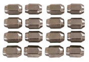 16 Pack of CHROME Metric 12mm x 1.5 Threaded Lug Nuts (for GEM Cars)