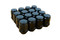 12" BLACKJACK Gloss Black Aluminum Wheels and 20x10-12" STINGER All Terrain Tires - Set of 4