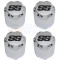 Chrome SS Snap In Center Cap 2.65" - Set of 4