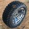 14" TERMINATOR Gunmetal Machined Wheels and 23x10-12" DURO Desert All Terrain Tires Combo