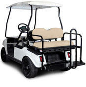 GTW Mach3 Golf Cart Rear Seat for Club Car DS / Precedent (Flip Seat w/ Cargo Bed)