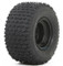 8" Black Steel Golf Cart Wheels and 18x9.50-8" Slasher Knobby Scorpion Tires