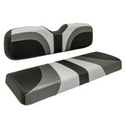 Reddot BLADE Three Tone Front Seat Covers in Gray/Black Carbon/Charcoal