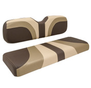 Reddot BLADE Front Golf Cart Seat Covers in Mocca/ Convoy/ Sandbar