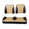 Club Car Precedent Black/Tan Suite Seats (Fits 2004-2011)