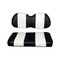 Club Car Precedent Black / White Seat Cushion Set (Fits 2004-Up)