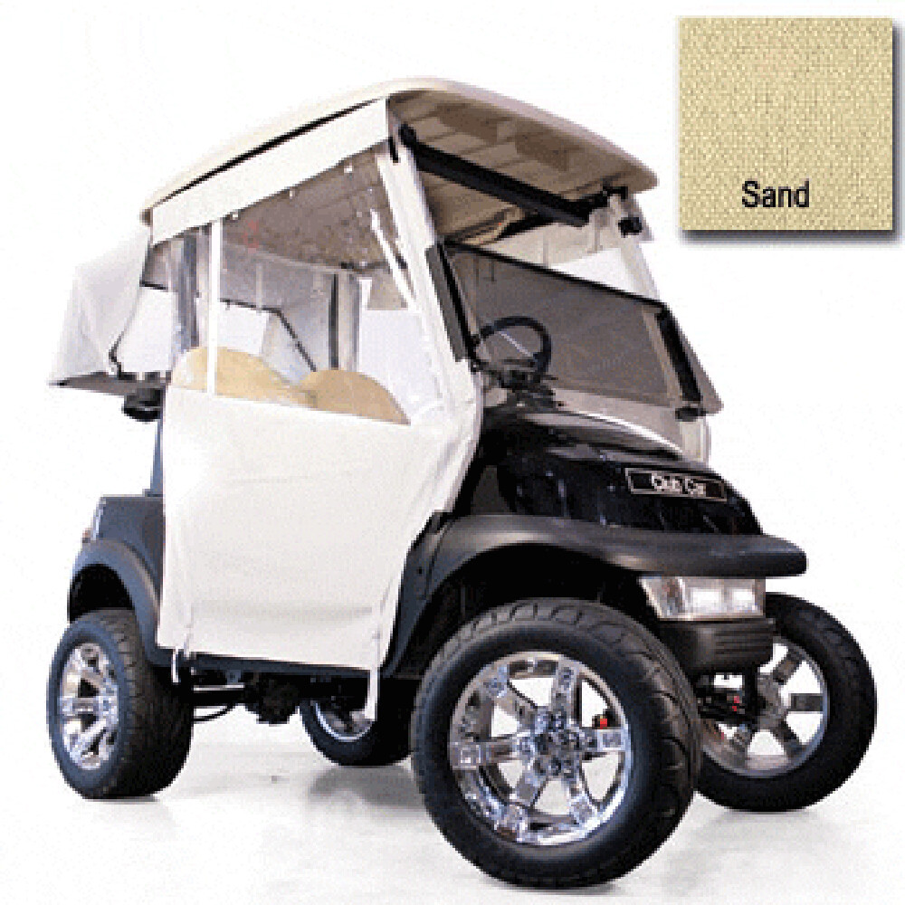 Club Car DS Sand 3-Sided Track Style Enclosure (Fits 2000-Up) | GCTS