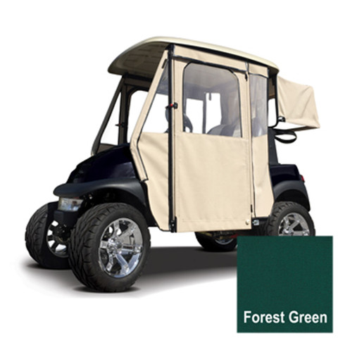 EZGO RXV FOREST GREEN Sunbrella Door Max Enclosure (Fits 2008-Up)