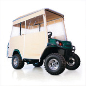 EZGO L4/S4 3-Sided Track Style Enclosure - BEIGE