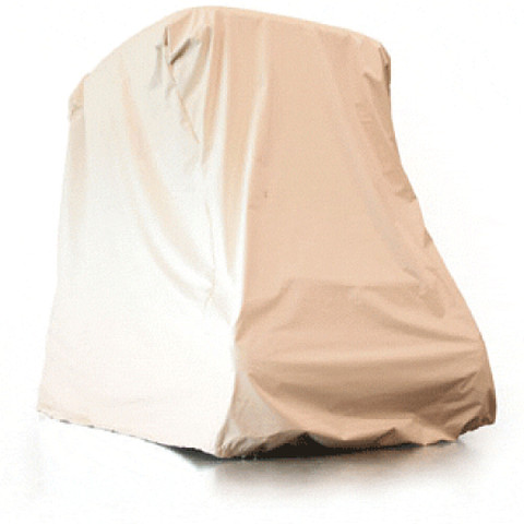 Red Dot Ivory 4-Passenger Lifted Cart Storage Cover (Universal Fit)