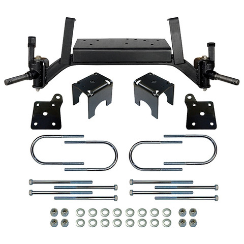 5" EZGO TXT RHOX Drop Axle Golf Cart Lift Kit for (GAS 2001.5-2008.5 and 2019+ with EX1 Motor & Electric 2001.5+ Carts)