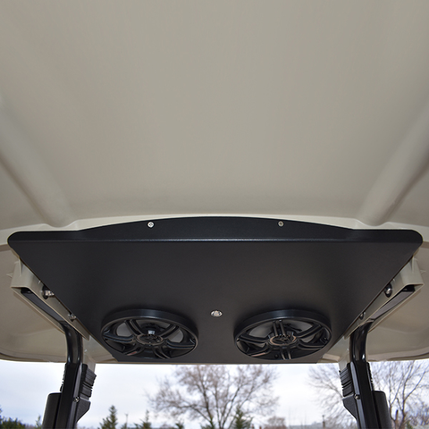 YAMAHA Drive/Drive2 Golf Cart Radio Overhead Console with Bluetooth Amp & Speakers