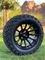 14" TITAN Gloss Black Aluminum Wheels and 23x10-14 DOT All Terrain Tires