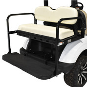 Yamaha Drive (G29)/ Drive2 GTW Golf Cart Rear Seat Kit - WHITE - Flip Seat w/ Cargo Bed (Fits 2007+)
