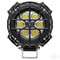 RHOX 4" Golf Cart LED Utility Spotlight - 12V-30V (21 Watt / 2,000 Lumens, Fits All Carts)