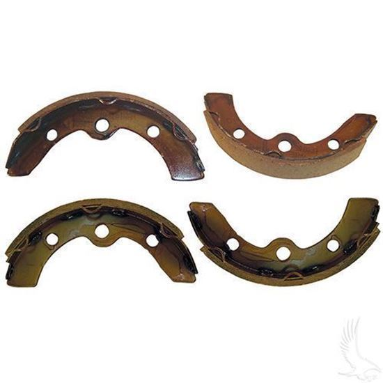 Yamaha G1/G2/G8/G9 Brake Shoes Set of 4 Set of 4 (Fits 19821993) Golf Cart Tire Supply