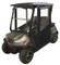 Club Car DS Enclosure / Golf Cart Cover - DoorWorks Hinged Hard Door (Sunbrella Material)