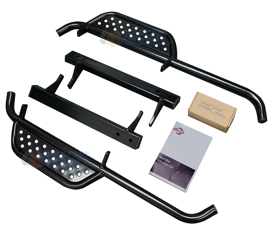 SGC EZGO TXT Nerf Bars Set BLACK GCTS