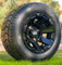 10" ATLAS Black Wheels and 205/50-10 Low Profile DOT Tires Combo