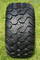 12" BLACK Steel Wheels and 22" Crawler All Terrain Tires Combo