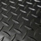EZGO TXT Golf Cart Floor Mat in Black Rubber Diamond Plate