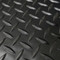 EZGO RXV Golf Cart Floor Mat in Black Rubber Diamond Plate
