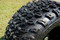 12" HD3 Black Aluminum wheels and 23" All terrain tires combo
