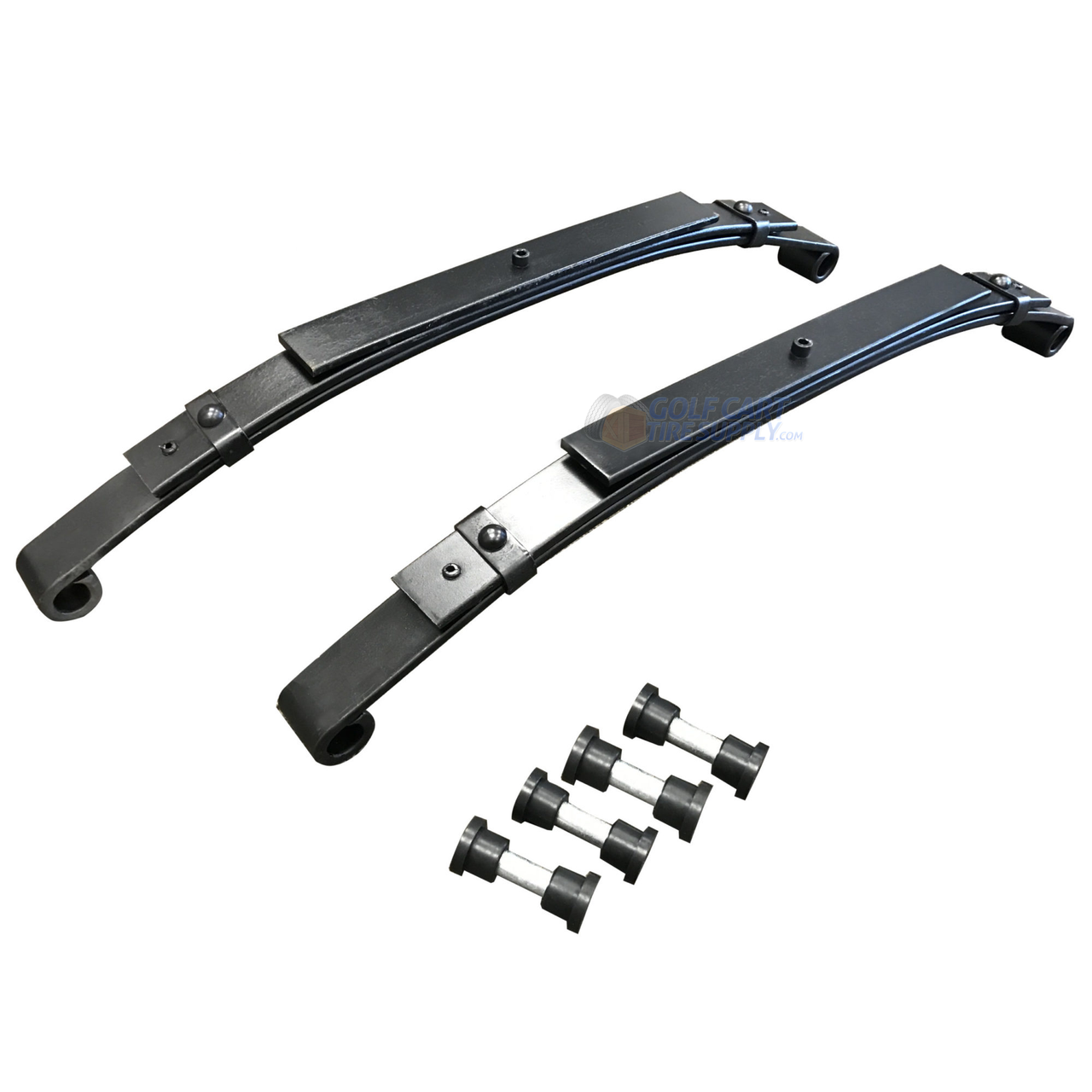 SGC Club Car DS Leaf Springs Kit Heavy Duty Rear (3Leaf, Fits 1981