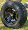 10" BULLITT Black Wheels and 205/50-10 Low Profile DOT Tires