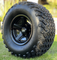 10" BULLITT Gloss Black Wheels and 22x11-10" All Terrain Tires