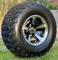10" BULLITT Machined/ Blk Wheels and 22x11-10" All Terrain Tires Combo