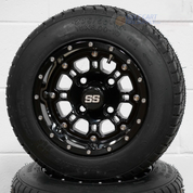 10" PANTHER Wheels and 205/50-10 Low Profile DOT approved tires