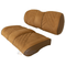 Premium SUEDE Club Car Precedent Front Seat Assembly - HONEY TAN (Fits ALL 2004+)