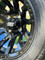 12" MAVERICK Gloss Black Aluminum Wheels and 215/50-12 Low Profile DOT Tires Combo