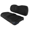 Premium SUEDE Club Car Tempo / Onward Front Seat Assembly - BLACK