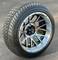 14" SPARTAN Machined Aluminum Wheels and 205/30-14 Low Profile DOT Tires Combo