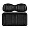 EZGO RXV Extreme Front Cushion Set - Black