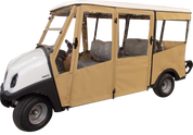 Club Car Transporter Enclosure / Golf Cart Cover - DoorWorks Hinged Hard Door
