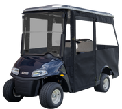 EZGO RXV 4-Passenger Enclosure / Golf Cart Cover - DoorWorks Hinged Hard Door