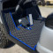 Yamaha DRIVE/ G29 Golf Cart Floor Mat Diamond Stitch XTREME Mats (Fits DRIVE, G29 & Adventurer, 2007-2016) - BLUE