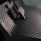 ICON Golf Cart Floor Mat Diamond Stitch XTREME Mats (Fits ALL i20, i40) - BLACK