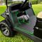 ICON Golf Cart Floor Mat Diamond Stitch XTREME Mats (Fits ALL i20, i40) - GREEN
